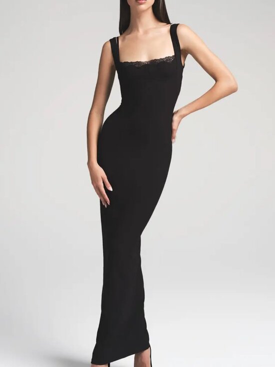 SKIMS Dresses & Skirts - NWT SKIMS Soft Lounge Lace Tank Dress